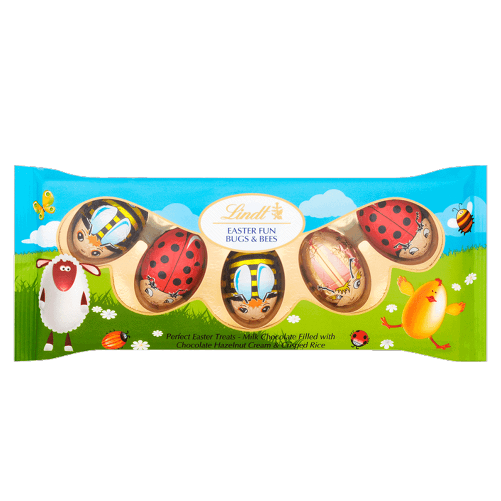 Lindt Bugs & Bees Milk Chocolate 50g